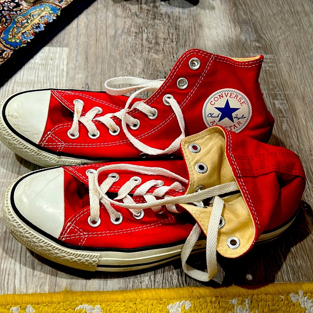 Like New High Top Chucks